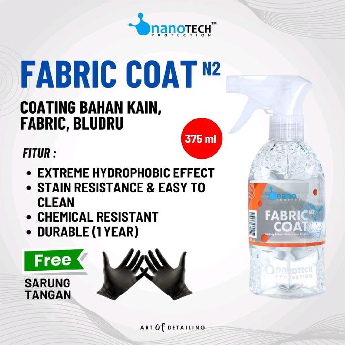 Gambar FABRIC COAT - nanoTECH PROTECTION - FABRIC COATING JOK KAIN / FABRIC EFEK DAUN TALAS / CAOTING UNTUK BAHAN KAIN dari nanoTECH PROTECTION Kab. Sukoharjo Tokopedia