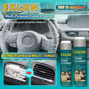 EXLON FOAM CLEANER - SPRAY BUSA PEMBERSIH INTERIOR MOBIL MULTIFUNGSI 500 ML