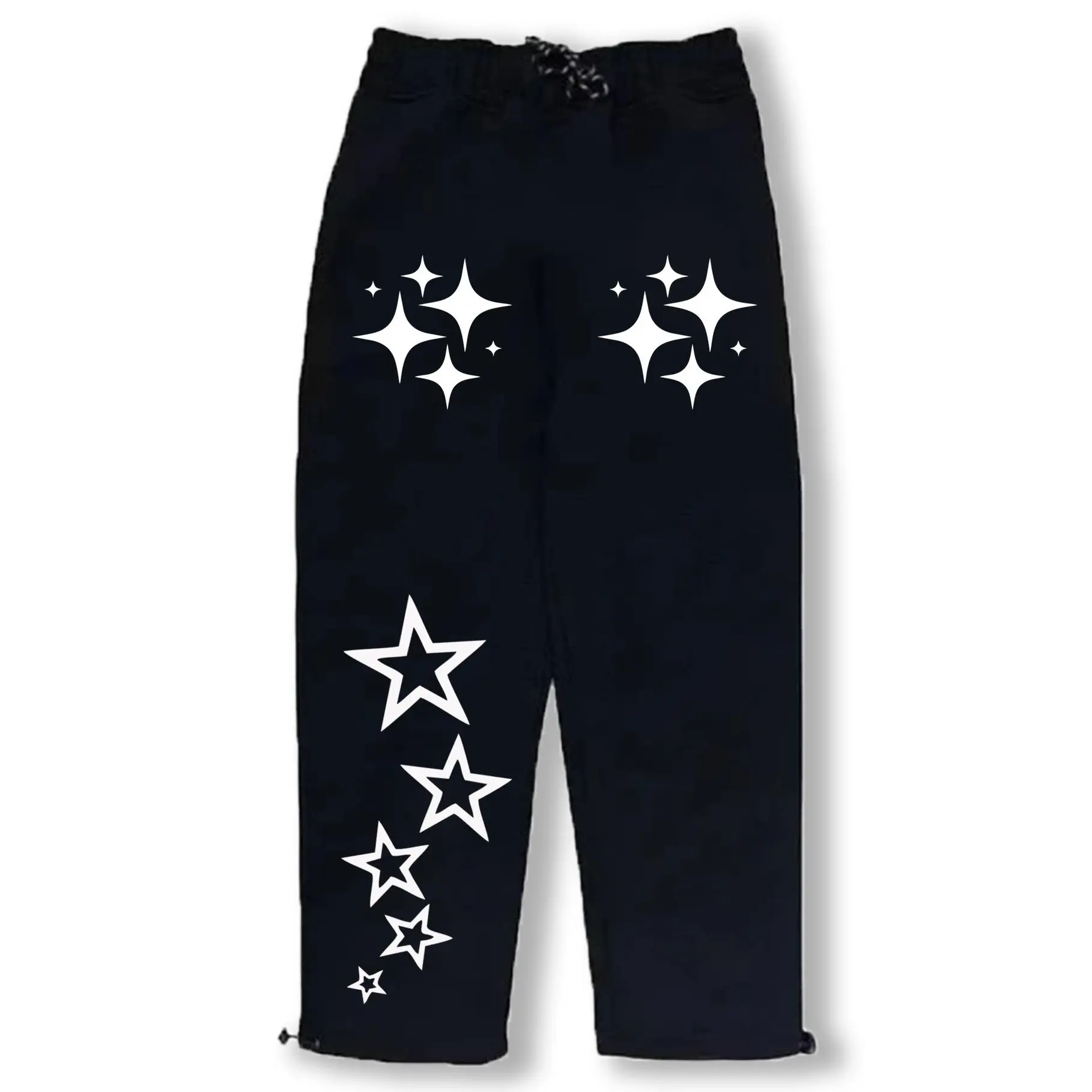 Celana Baggy Pants Pria Wanita Skenna Gombrong Fleece Tebal