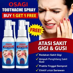 [Beli 1 gratis 1.] Semprotan Ning untuk sakit gigi, semprotan mulut, gusi bengkak dan gigi sakit, sakit gigi bisa menghentikan gigi berlubang