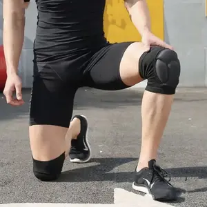 Knee Pad Kneeped Decker Busa Pelindung Deker Lutut Sepasang Kiper Futsal Volly Bola Bdminton Pelindung lutut olahraga,spons tebal, cocok untuk pria dan wanita, pelindung lutut untuk menari, perlengkapan pelindung anti jatuh dan anti tabrakan, tahan aus d
