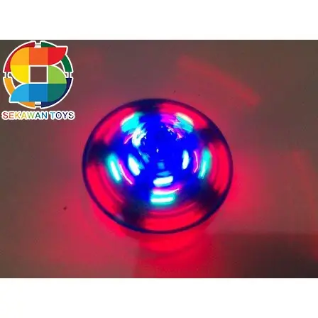 Mainan Anak Gasing Lampu/Flash Ufo Karakter Angry 201F 4