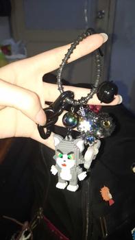 Product Review of Nadeldza Bag Charm Karakter Tom n Jerry Legoo Kartun Lucu Bunyi Lonceng/ Gantungan Tas Kartun Kucing Lucu from j**_ 0