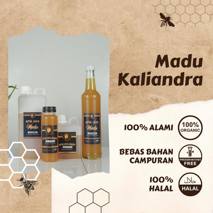 Gambar Madu Kaliandra 100% Asli & Murni Tanpa Campuran Apik Jaya Madu dari Parama.Store Kab. Kendal Tokopedia