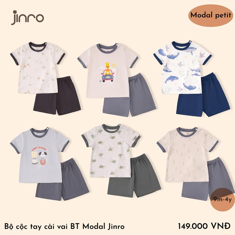 JINRO - BỘ CỘC TAY JINRO CHẤT MODAL PETIT CHO BÉ