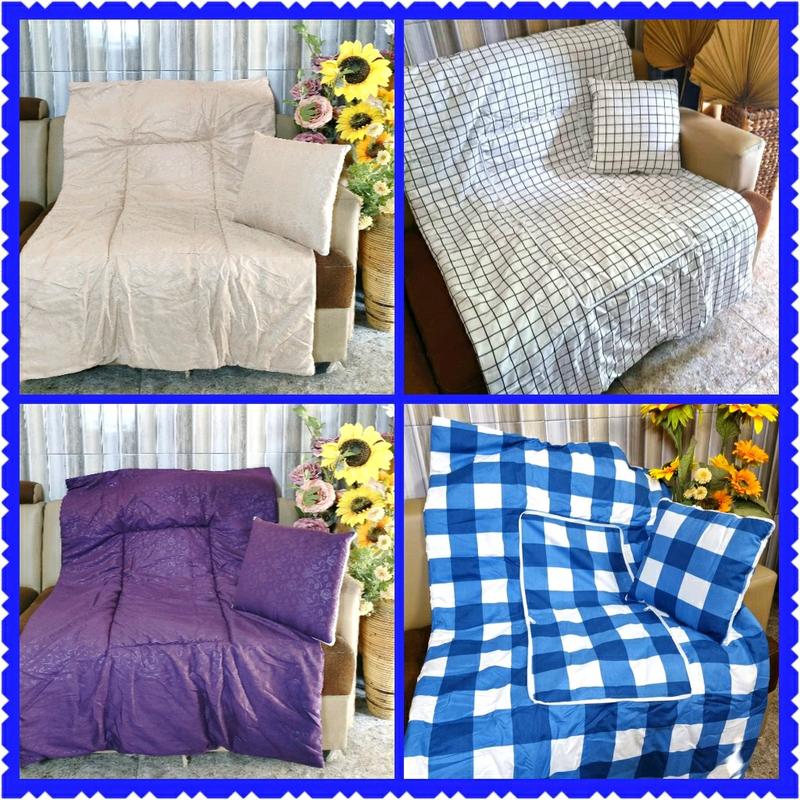2 in 1 Bantal Selimut Motif Dewasa & Polos 2