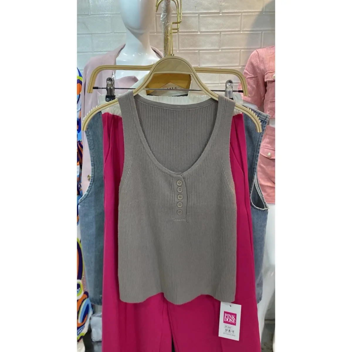 TANKTOP WANITA Atasan Cewek Crop