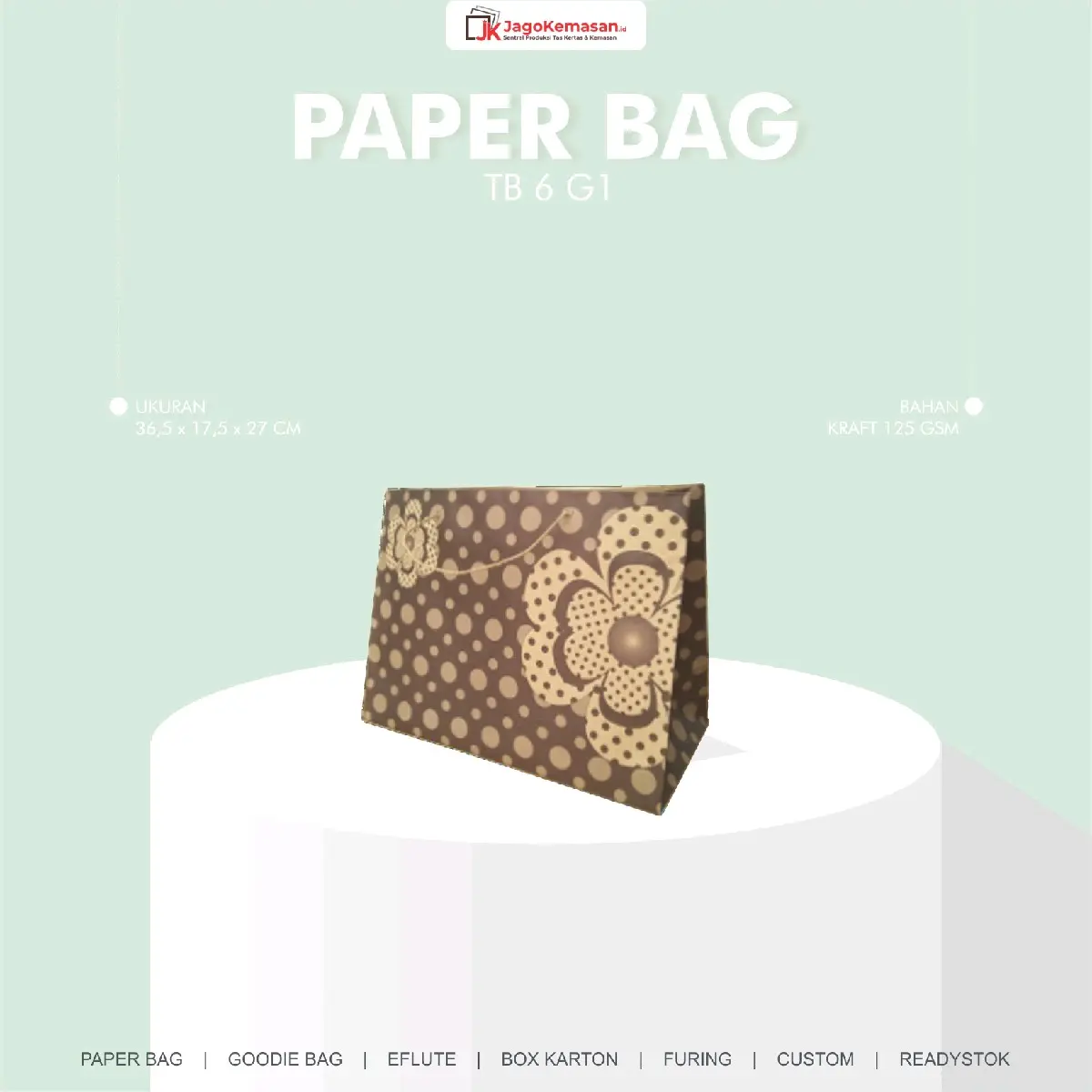 Tas Kertas Tebal Paperbag 200 gsm Oleh Oleh dan Suvenir