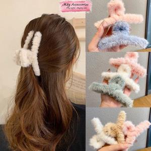 Kẹp Hàm Cá Mập Lông Trơn Phong Cách Hàn Quốc Dễ Thương