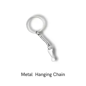Gantungan Kunci Rantai (Model Snake Chain) Keychain Souvenir Ring