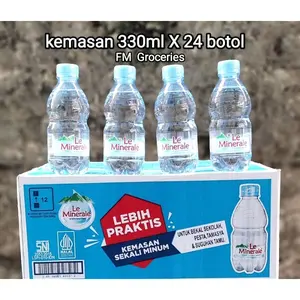 Le Minerale Botol Kecil 330Ml X 24 Botol | Le Minerale Botol Pasti Promo