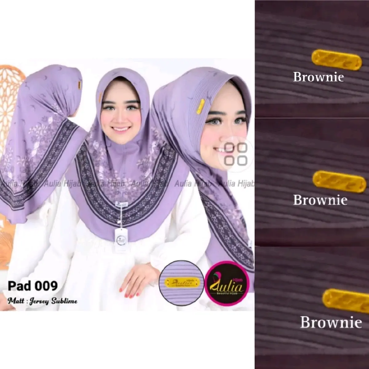 Jilbab Aulia Hijab Pad 009