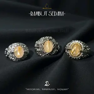 CINCIN AVRA RAMBUT SEDANA/SERAT CENDANA - w/Balinese Authentic Rings