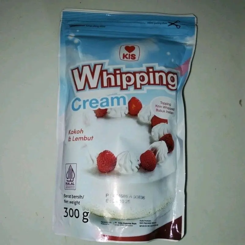 White Whipping Cream KIS 300g 0