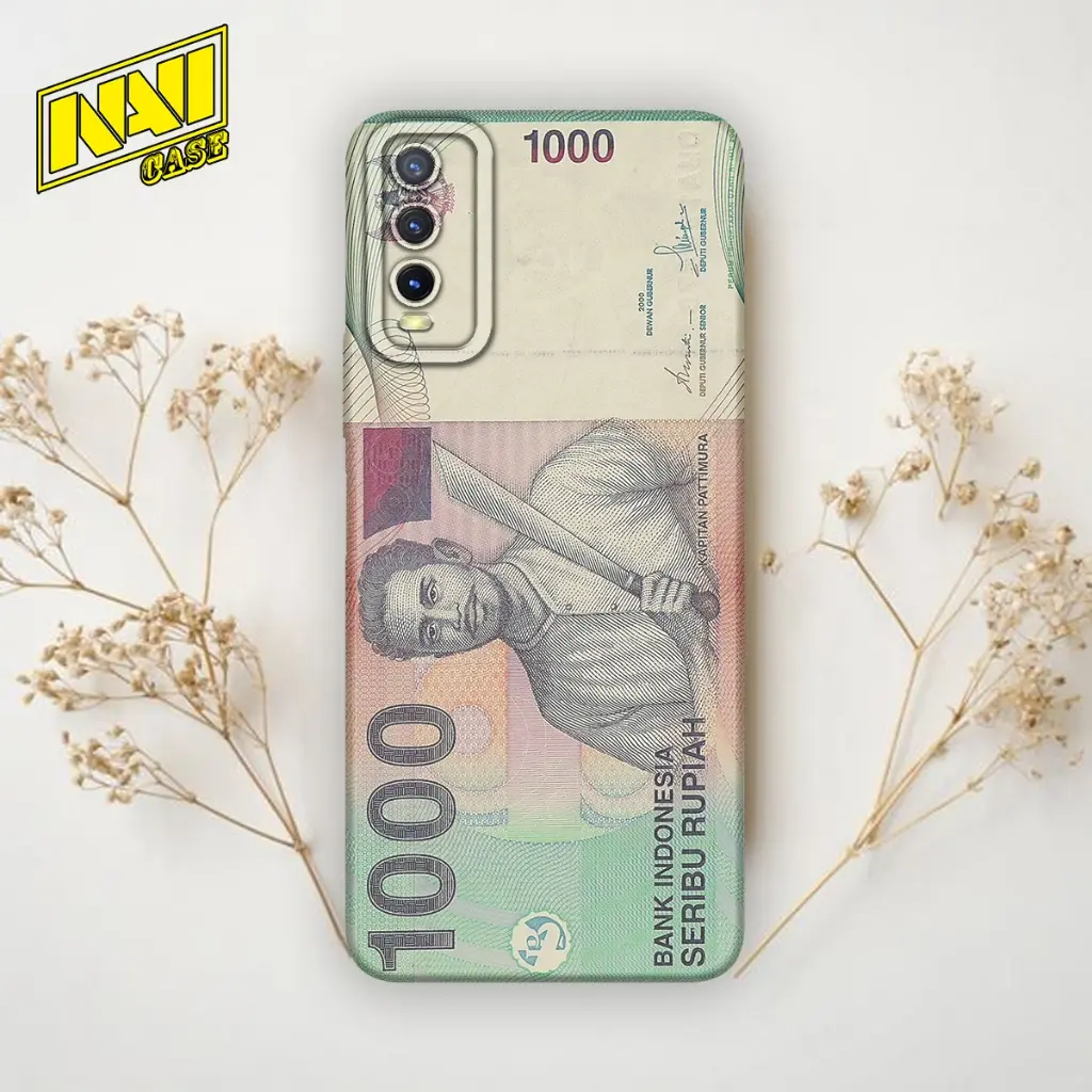 RA43 Case Vivo Y20/Y20s/Y12s Softcase Pro Camera Pelindung Camera Terbaru Motif Rupiah - Casing Hp - Case Hp - Silikon Hp - Navi Case Lentur