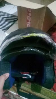 Product Review of PREMIUM HELM INK JP8 DOBEL VISOR SNI ORIGINALNYA FNK Motorcycle from S**a 1