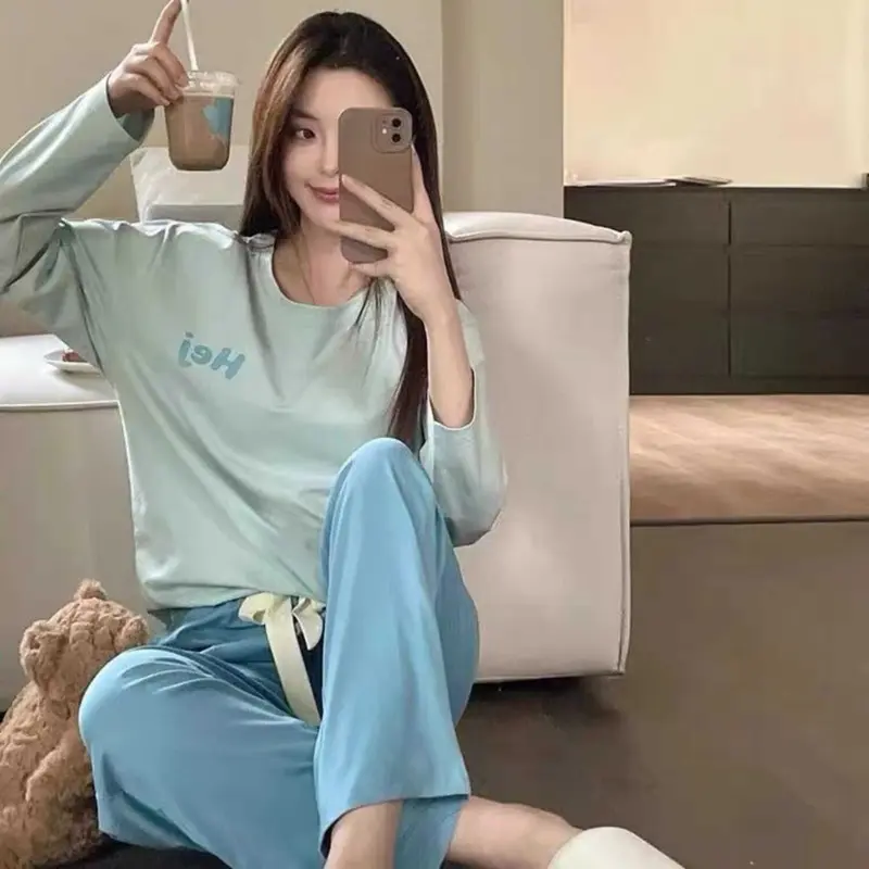 JC- Stelan Oversize Jogger PP / Piyama Oversizee IMPORT / piyama wanita Korean Style Kaos Celana panjang 3