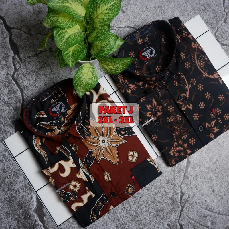 paket hemat (80ribuan) batik packing lengan panjang 7