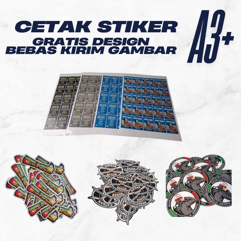 Product Introduction of Cetak Stiker Bebas Kirim Gambar A3+ 25