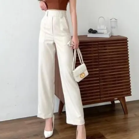 Diora Highwaist Pants / Kulot Pants Wanita Celana Panjang Casual