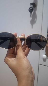 Product Review of Kacamata Hitam Wanita Fashion Oval ABL9000PR Full Set Box dan lap Sunglasses from c**o s**y 1
