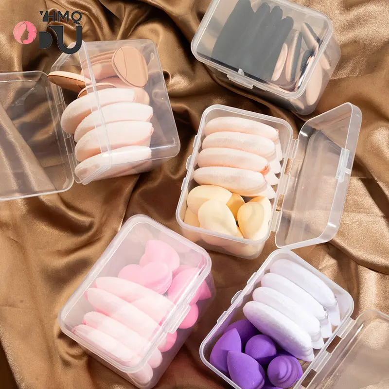 12 Pcs Cosmetic Puff Set Makeup Foundation Sponge Women Powder Puff Makeup Tools Make-up Blender