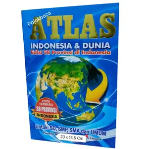 Atlas Indonesia dan Dunia Edisi Terlengkap Terbaru - 38 Propinsi di Indonesia