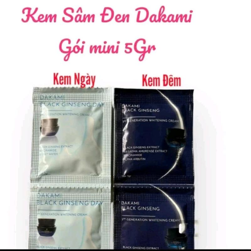  GÓI TEST DAKAMI NGÀY HOẶC ĐÊM 5GR Chăm Sóc Da Skincare Làm Đẹp Da Serum 