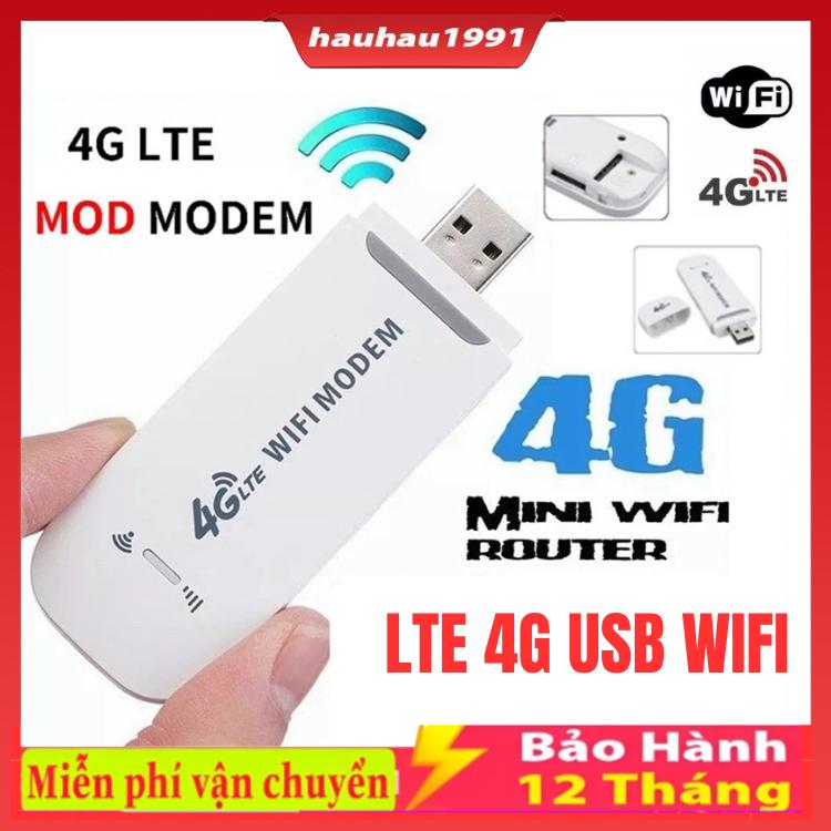 Bộ phát sóng wifi từ sim 4G , LTE 4G USB Modem , USB phát Wifi từ Sim 4G, Dcom…