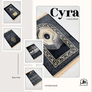 SAJADAH KISWAH EMPUK TEBAL BESAR ANTI SLIP SAJADAH DEWASA CYRA