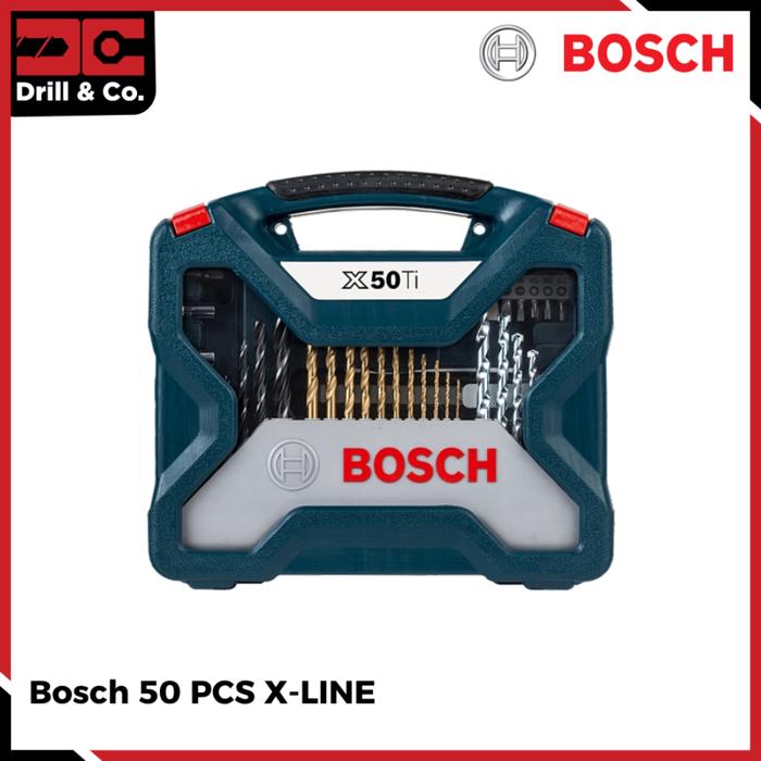 Gambar Bosch 50 Pcs X-Line Mata Bor & Mata Obeng Set 50Pcs dari Drill&Co Kota Administrasi Jakarta Barat Tokopedia