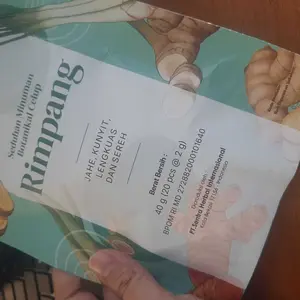 [BPOM] Teh Rimpang Detoplus - Teh Kunyit Jahe Lengkuas Sereh Halal MUI & Sertifikasi BPOM - Teh Celup Minuman Rempah alami - Original Herbal Tea.