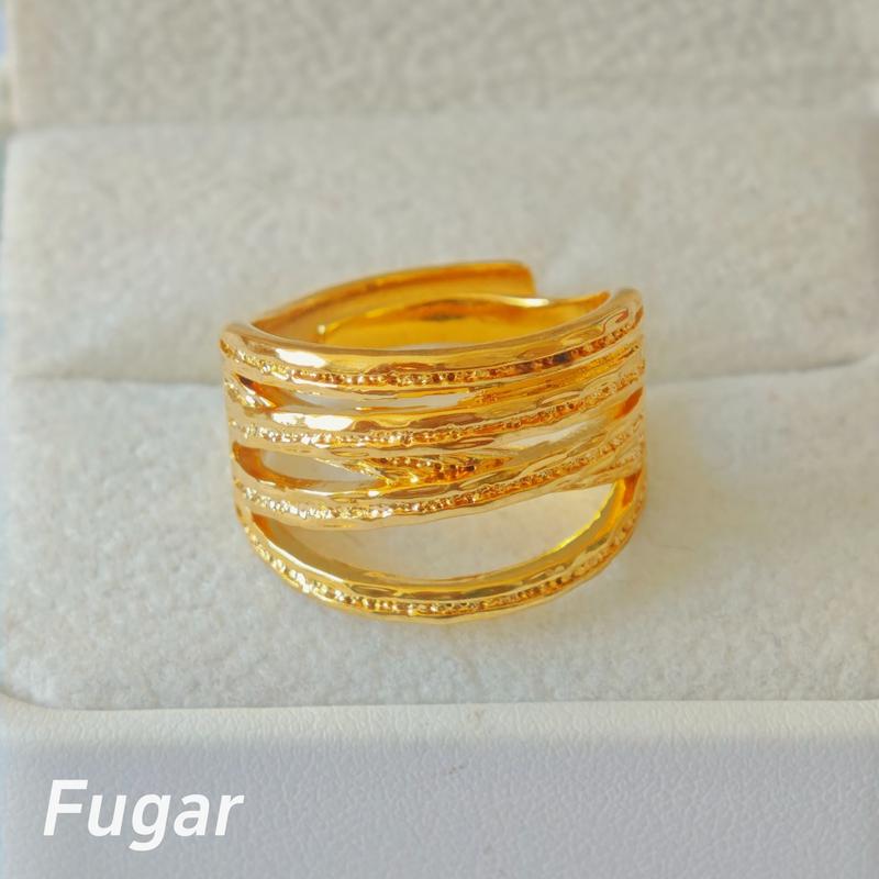 Product Introduction of New women's hollowed out design ring, elegant and versatile ring 5