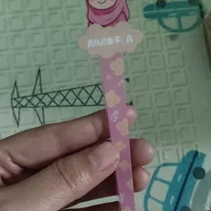 Tuding Ngaji Custom / Suding Tunjuk Kalam / Kalam Penunjuk Ngaji Custom Nama Anak Muslim Karakter Custom Akrilik Acrylic Penunjuk Quran Mengaji