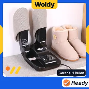 Alat Pengering Sepatu Basah Elektrik Penghilang Bau Pemanas Timer