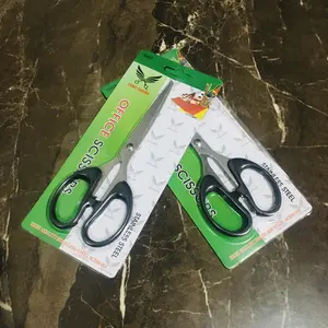 DK89 Gunting Serbaguna Kertas Kain Plastik Dapur Daun Benang Emigo Besar Sedang Kecil Multifungsi Gagang Hitam Bahan Stainless Steel