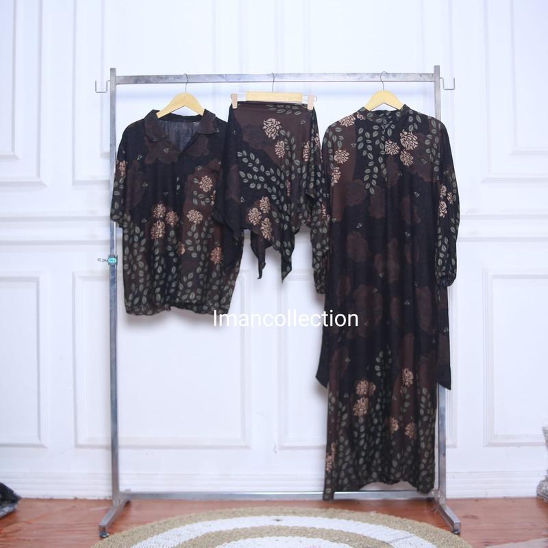 Product Introduction of kemeja cowok rayon motif viral 2024 kemeja buat couple set gamis 6
