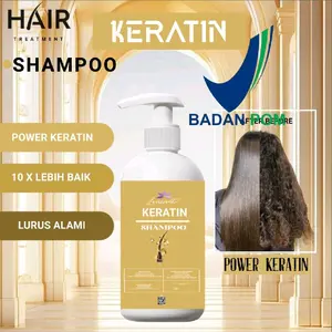 Shampoo Keratin smooth pelembut pelurus pelembut perawatan rambut 250ml perawatan rambut rusak rambut rontok rambut ketombe anak/dewasa BPOM Kering Gatal Lepek