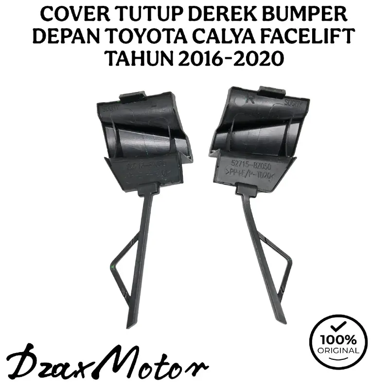 COVER TUTUP DEREK BUMPER DEPAN TOYOTA CALYA FACELIFT TAHUN 2016-2020 ORIGINAL 1