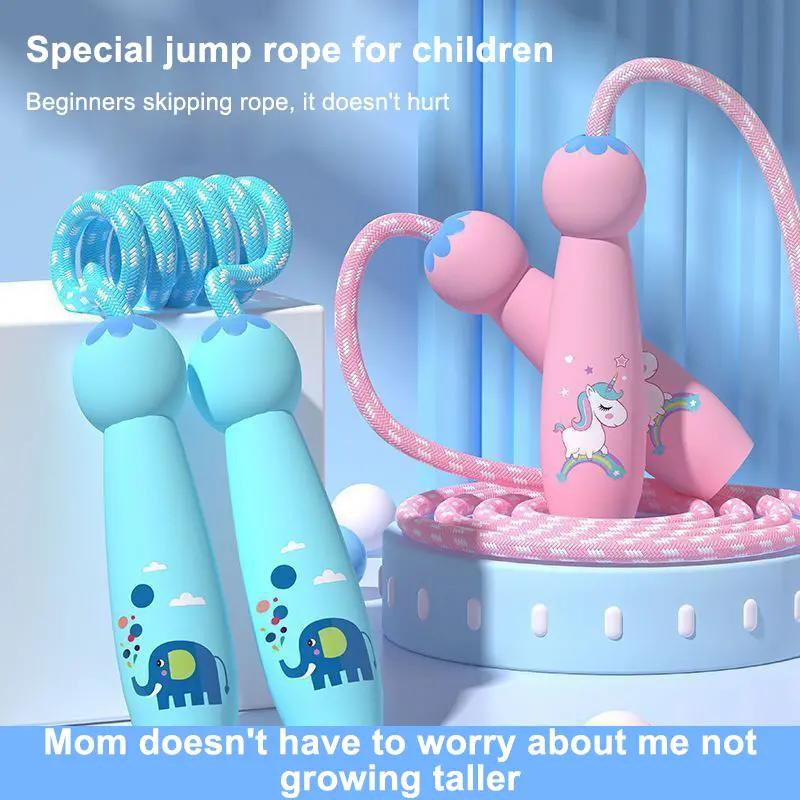 2.8M Cartoon Training Jump Rope Exercise For Children Skipping Ropes Cotton…