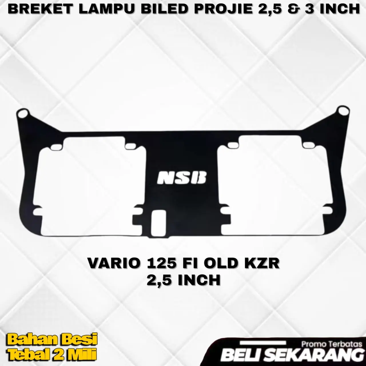 BREKET BILED-VARIO 125 FI OLD 2,5 INCH