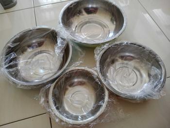 Product Review of Paket Baskom Stainless 5 Warna / Baskom Panci Sayur multifungsi Stainless Anti Karat Steel Wadah from N**n N**n 0