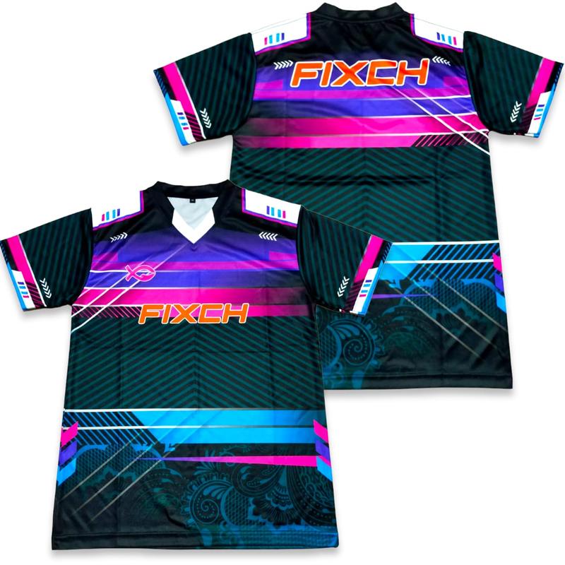 Jersey Atasan Olahraga Voli Volly Fixch Fullprinting Jersey Voly  Fullprint 4