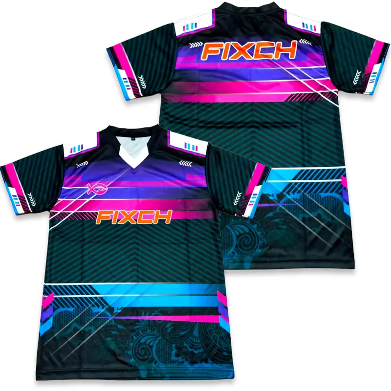 Jersey Atasan Olahraga Voli Volly Fixch Fullprinting Jersey Voly  Fullprint 4