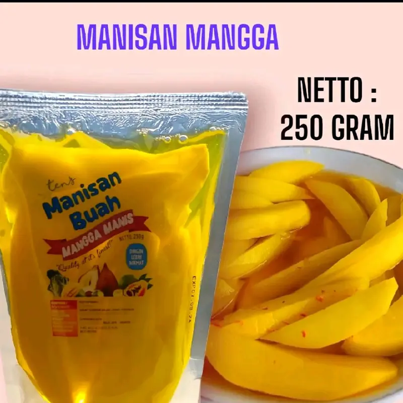 MANISAN MANGGA MANIS DAN PEDAS/ MANISAN MANGGA 3