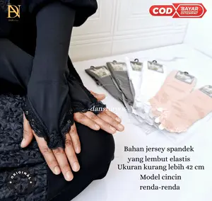Deker Tangan / Manset Lengan Viveana Haji dan Umroh Muslim Handsock