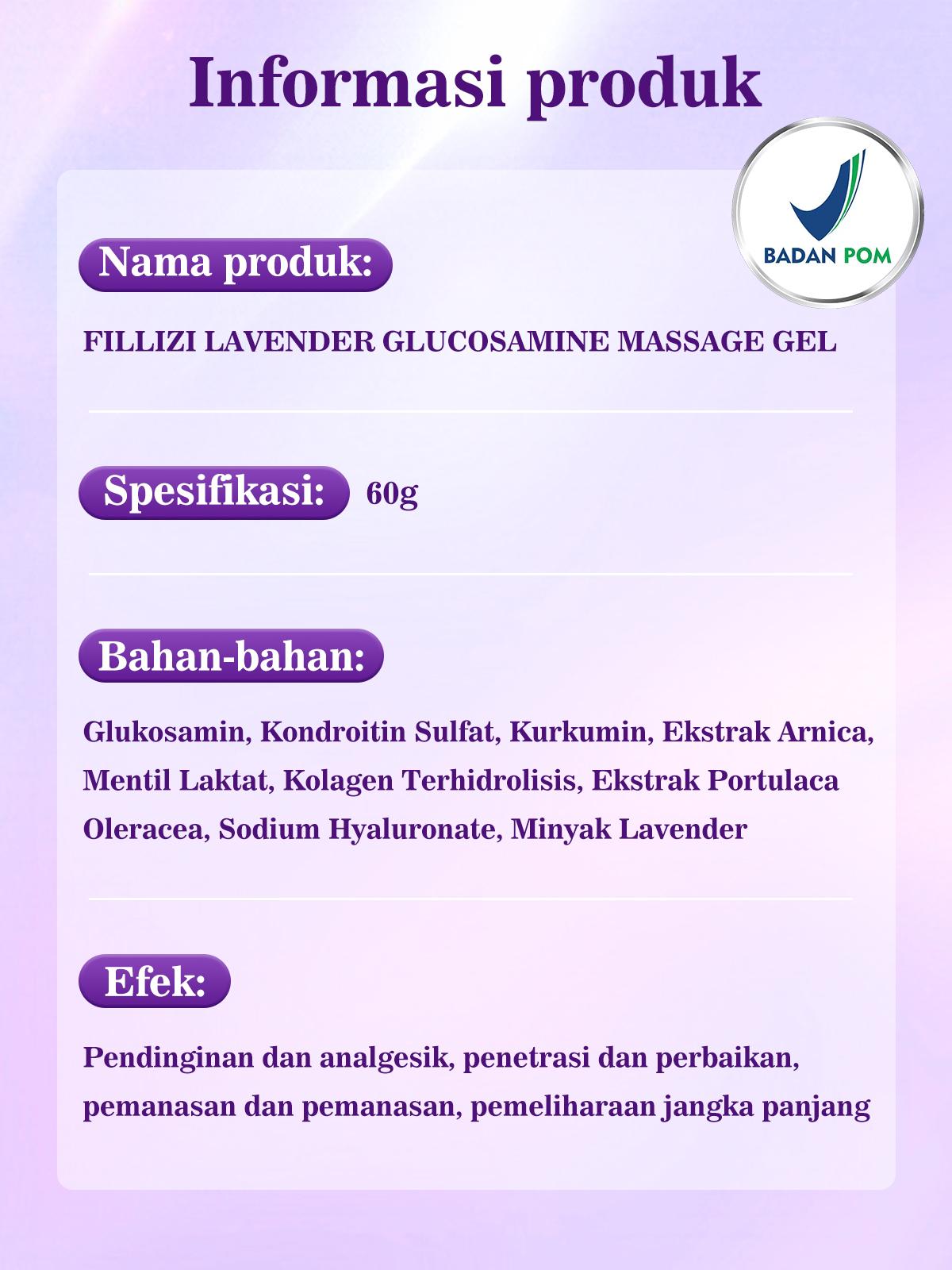 【FD-BPOM】FILLIZI Nature Krim Kolagen Alami – Gel Perawatan Tulang & Sendi, Relaksasi Mendalam, Pemulihan Area Kaku, Penstabil Postur Tubuh