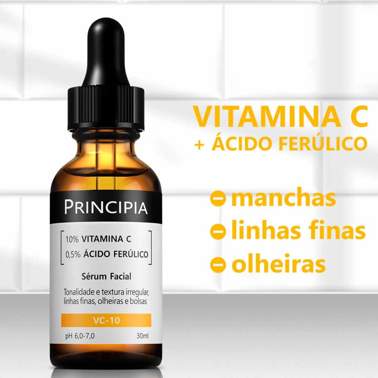 Imagem 4 de Principia Kit Essencial Glow tratamento anti-idade, manchas e linhas de expressão GL-02+ CH + VC + PS