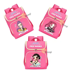 Tas Ransel Anak Zoey Mira Rumi Kpop Demon Hunters Ransel Backpack Tas Gendong Anak TK/SD Free Nama