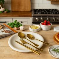 Gambar IDEALIFE - Royal Cutlery Set - Peralatan Makan - IL-173a (24pcs) dari IDEALIFE ONLINE STORE Kota Administrasi Jakarta Utara 3 Tokopedia